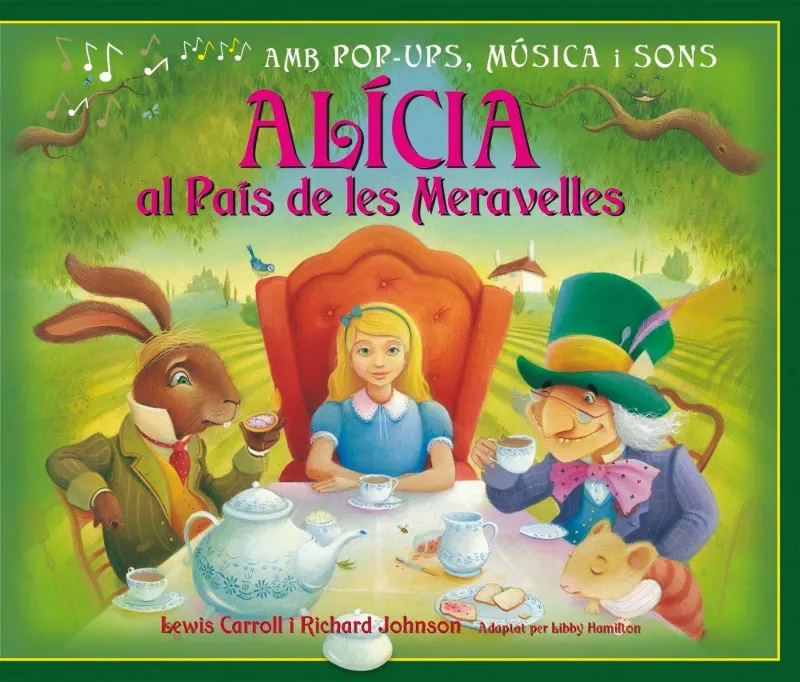 ALICIA AL PAIS DE LES MERAVELLES -DEPLEGABLE-
