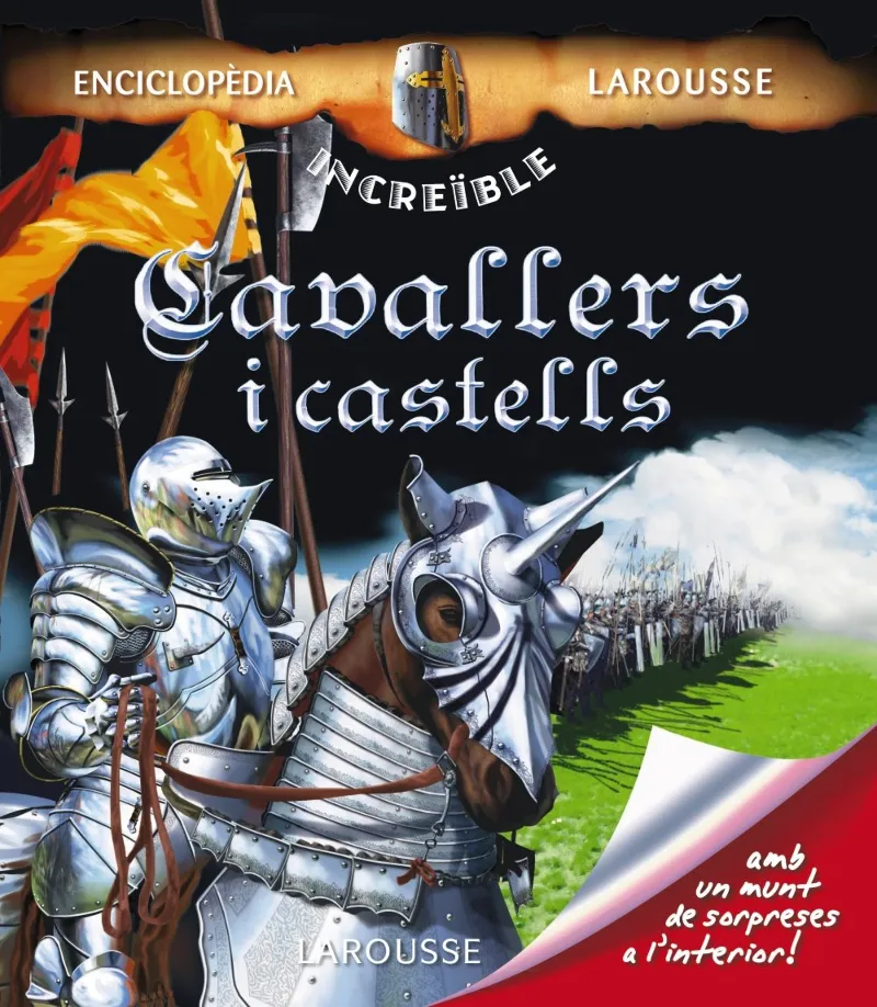 CAVALLERS I CASTELLS -DESPLEGABLE LAROUSSE-