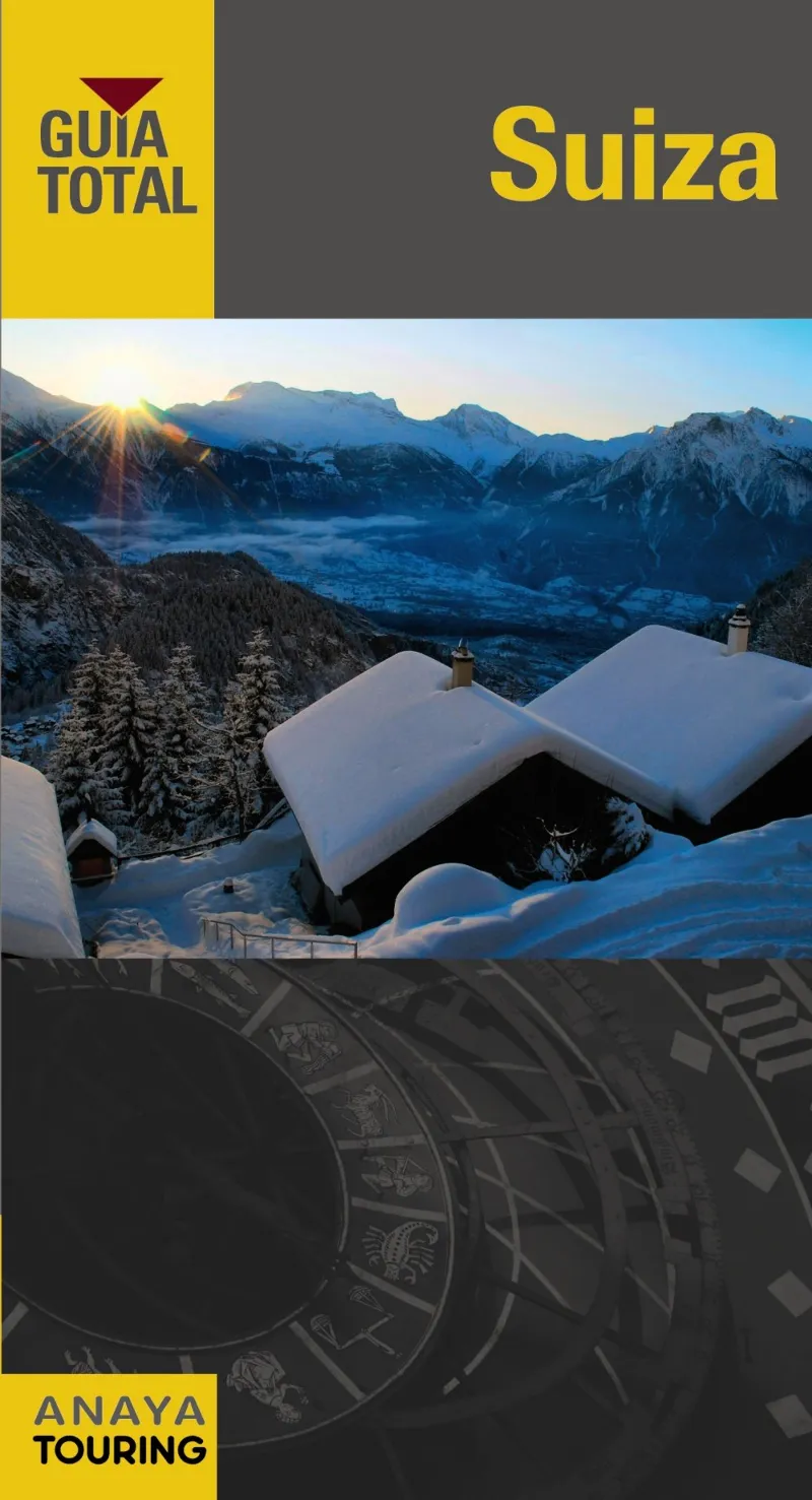 SUIZA -GUIA MAPA DESPLEGABLE-