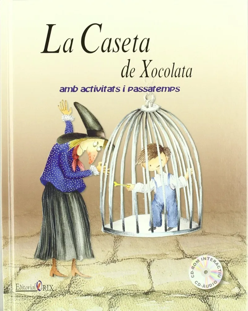 CASETA DE XOCOLATA,LA-AMB ACTIVITATS I PASSATEMPS-