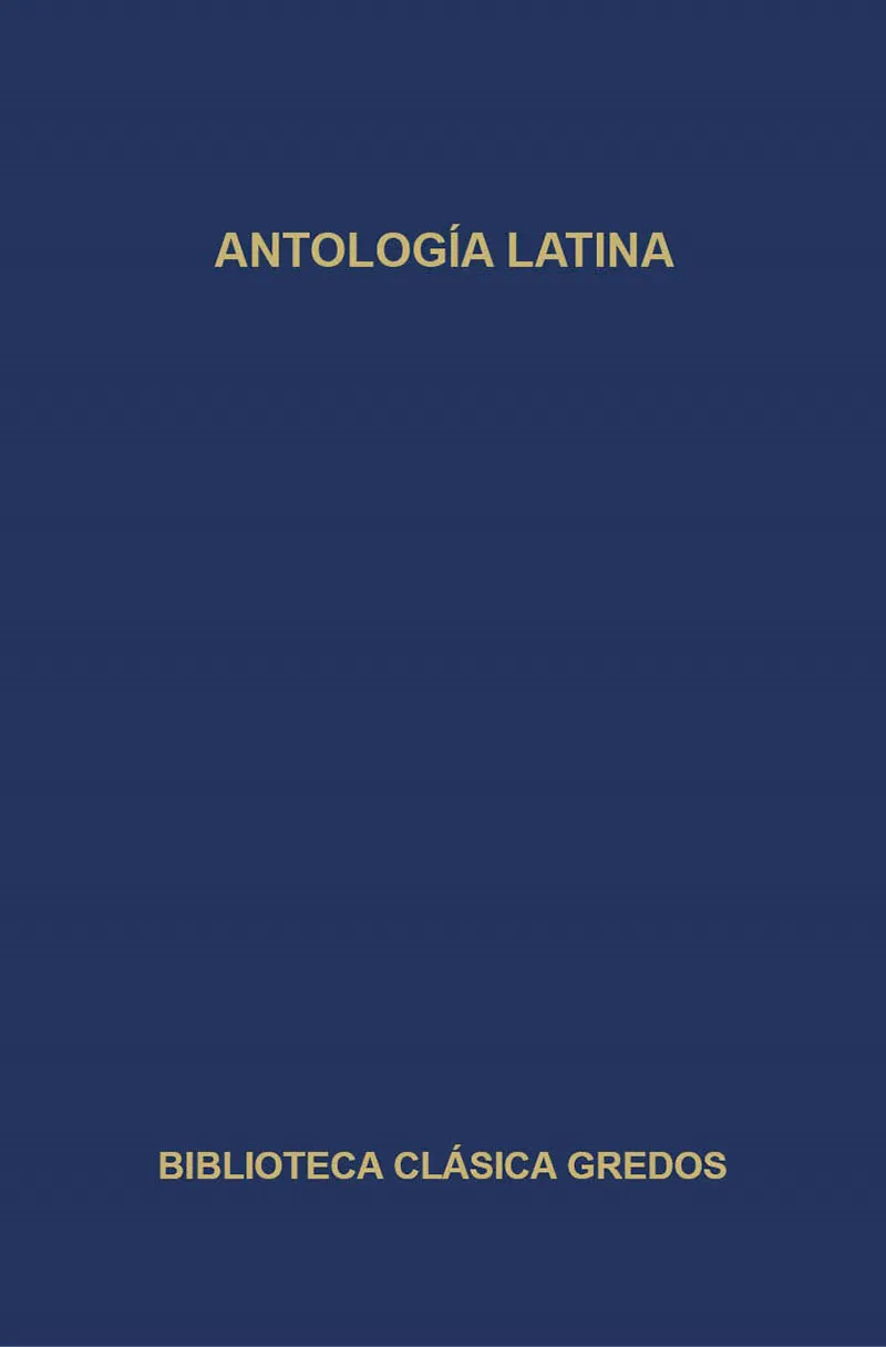 ANTOLOGIA LATINA