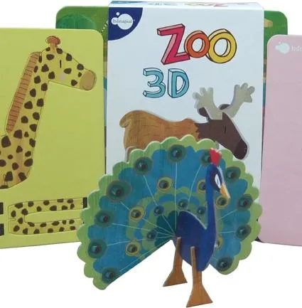 ZOO 3D -CAIXA METALICA-