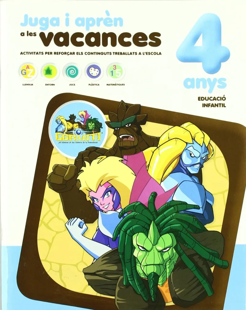 GORMITI 4 ANYS -JUGA I APREN A LES VACANCES-