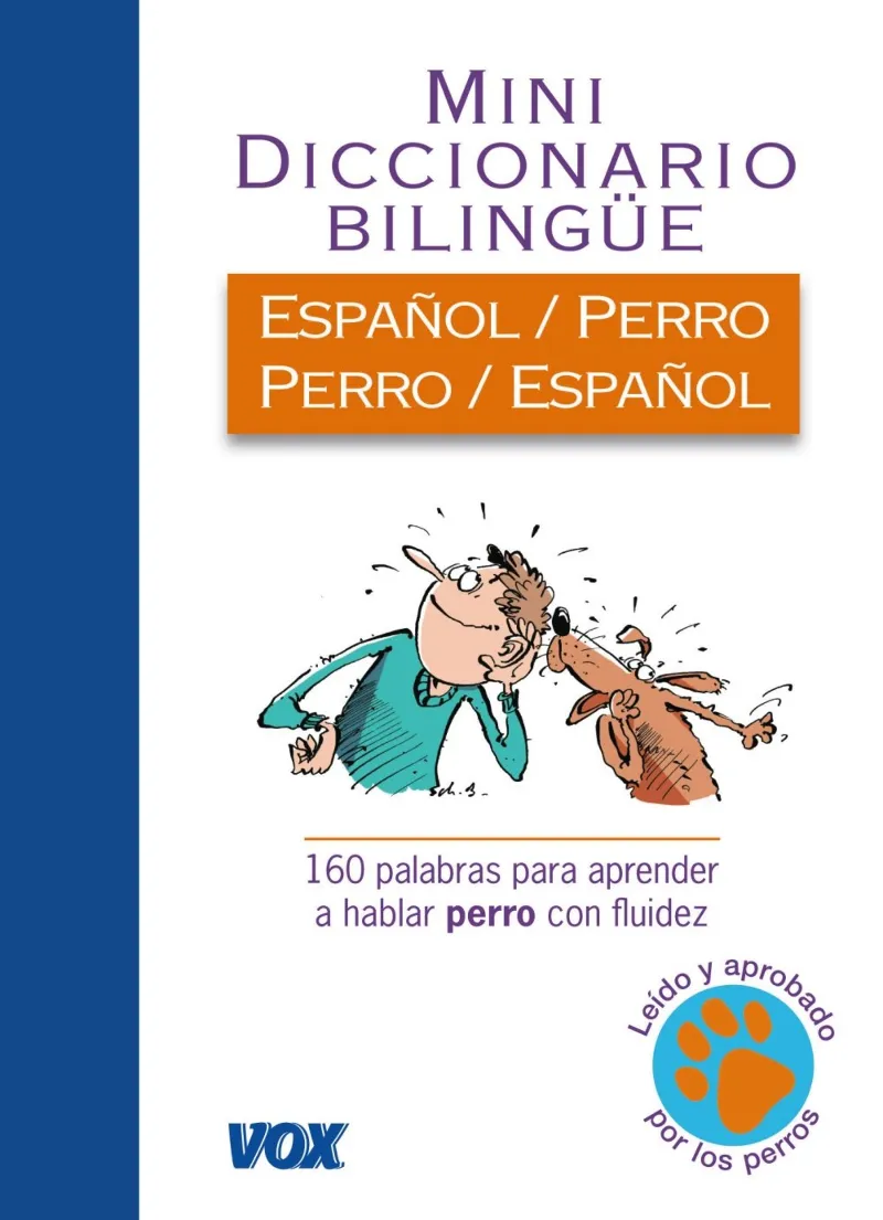 MINI DICCIONARIO BILINGUE ESPAÑOL-PERRO-PERRO-ESPA