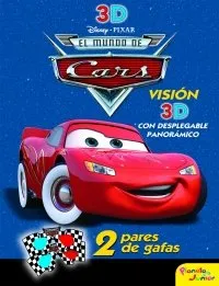MUNDO DE CARS,EL VISION 3D CON DESPLEGABLE PANORAM