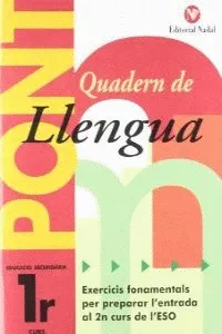 QUADERN DE LLENGUA 1R ESO -PONT