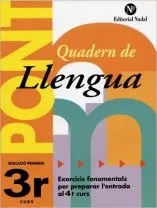 PONT -QUADERN DE LLENGUA 3R PRIMARIA-