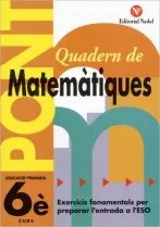 PONT QUADERN DE MATEMATIQUES 5E PRIMARIA