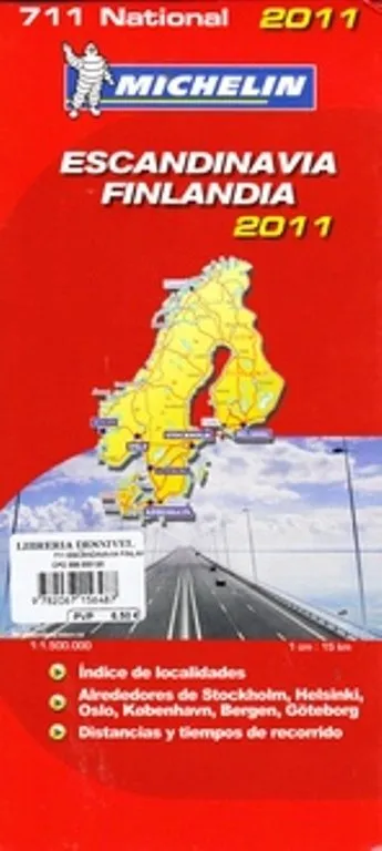 ESCANDINAVIA / FINLANDIA 2011 -MAPA-