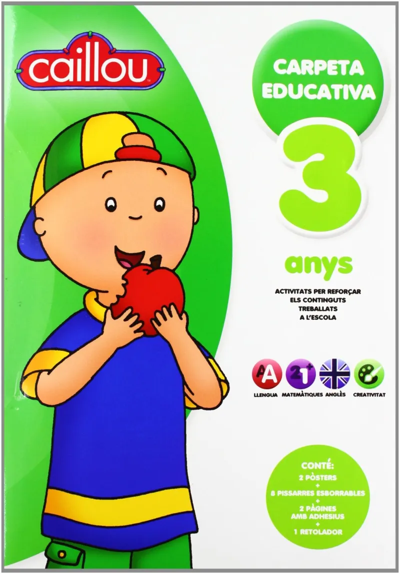 CAILLOU CARPETAEDUCATIVA 3 ANYS