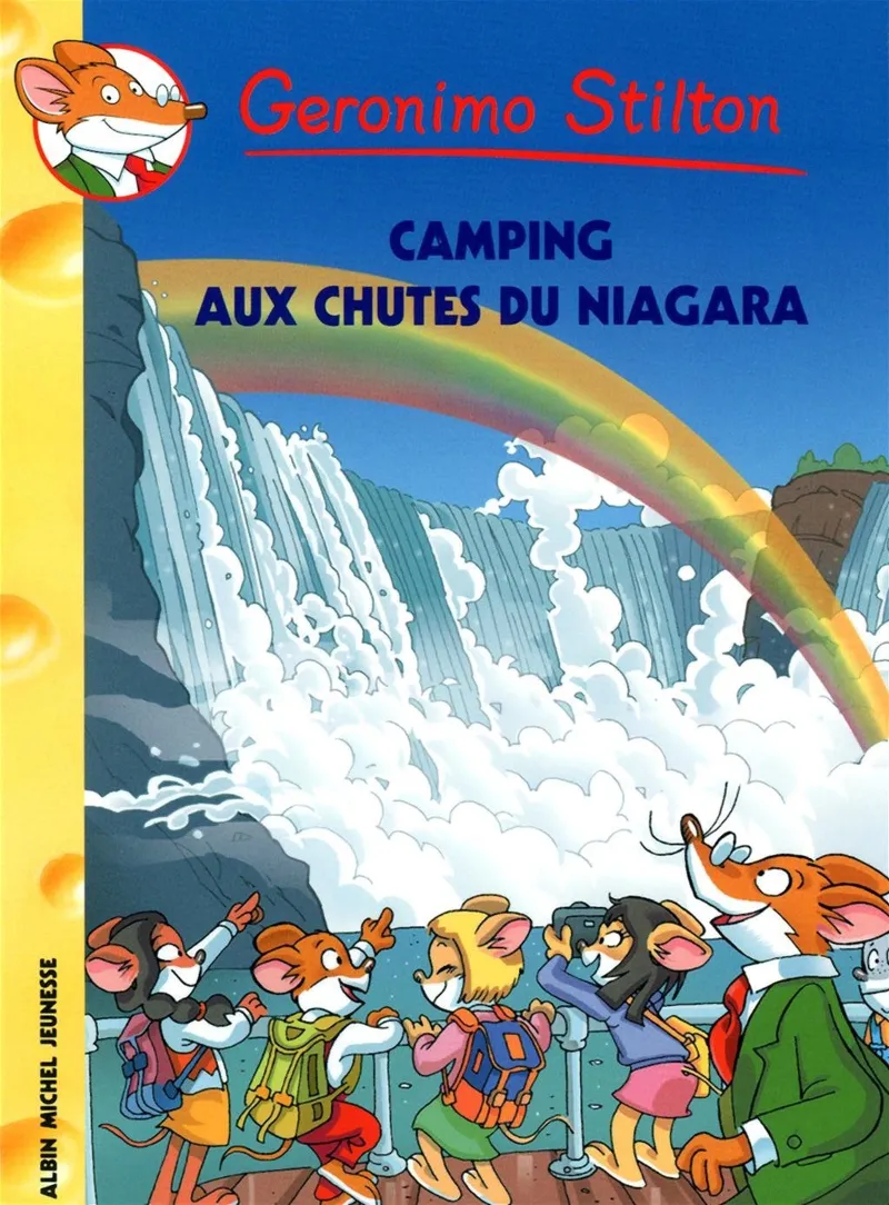 GERONMO STILTON CAMPING AUX CHUTES DU NIAGRA