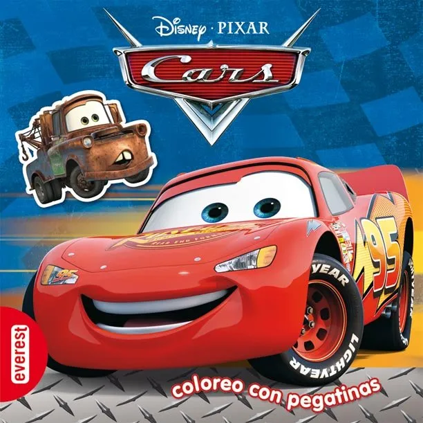 CARS -COLOREO CON PEGATINAS