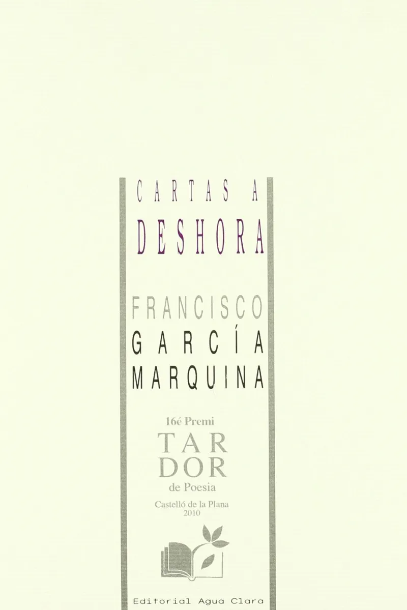 CARTAS A DESHORA