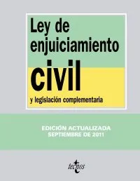 LEY DE ENJUICIAMIENTO CIVIL Y LEGISLACION COMPL.