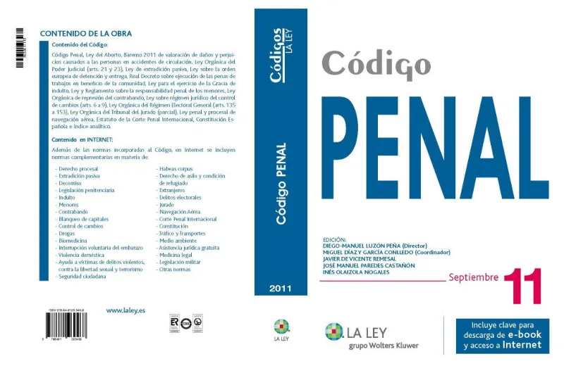 CODIGO PENAL -SETIEMBRE 2011-