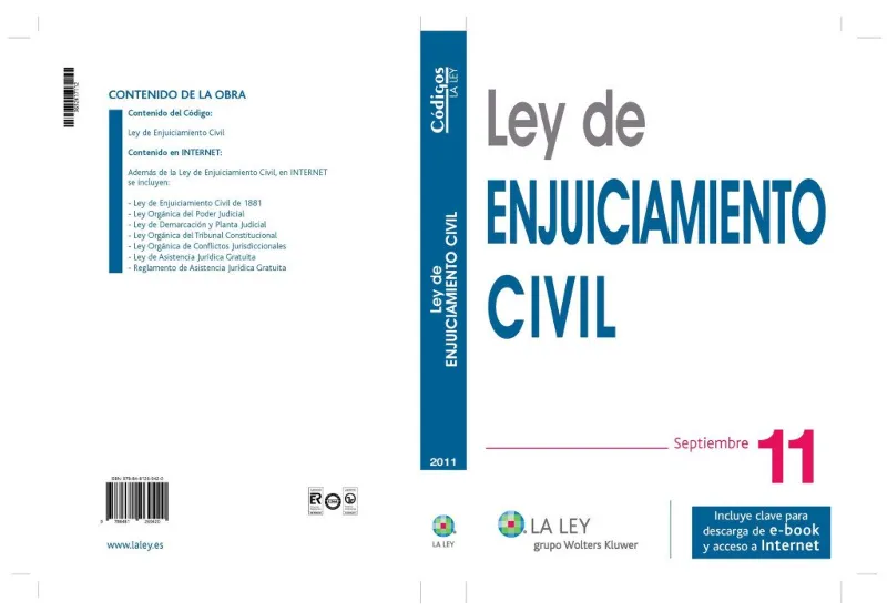 LEY DE ENJUICIAMIENTO CIVIL -SETIEMBRE 2011-