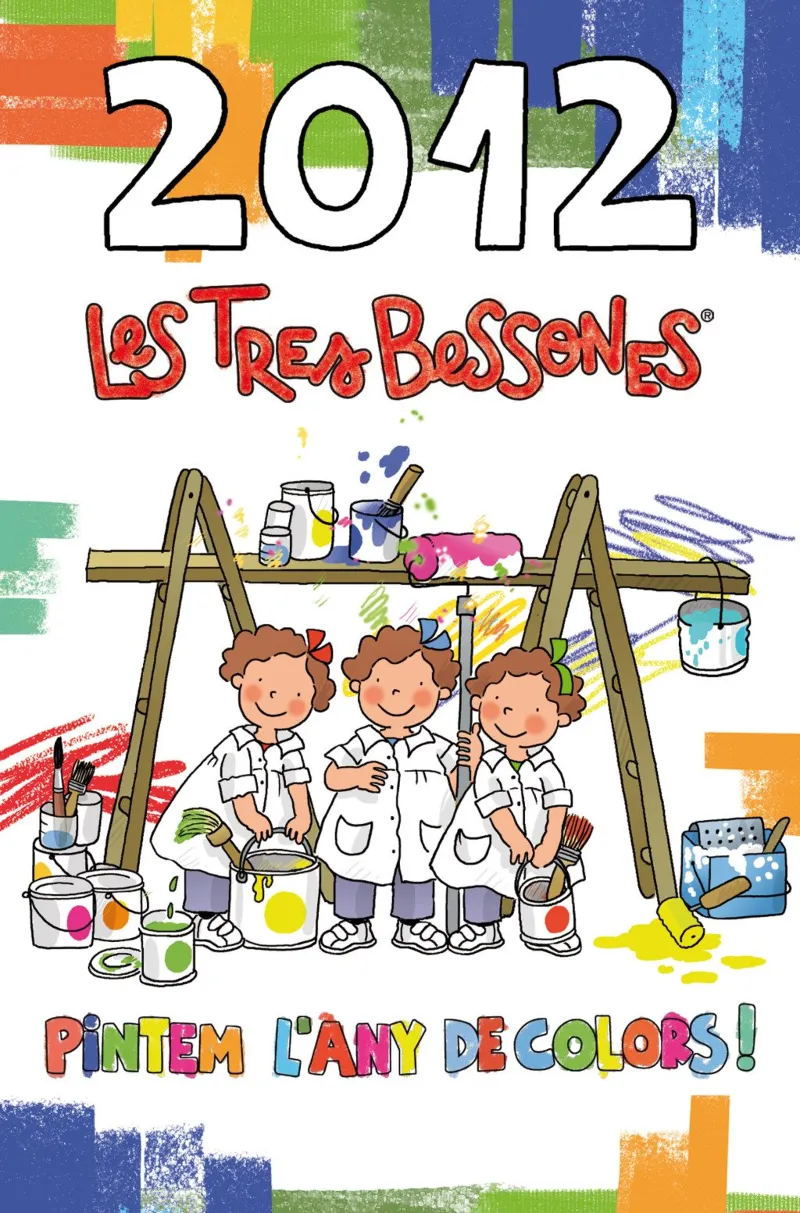2012 LES TRES BESSONES -PINTEM L'ANY DE COLORS!-