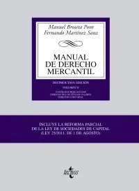 MANUAL DE DERECHO MERCANTIL VOLII -18 ED.-