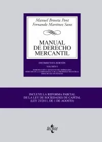 MANUAL DE DERECHO MERCANTIL VOL.I -18 ED.-