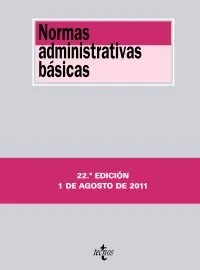 NORMAS ADMINISTRATIVAS BASICAS -22 ED. 1/8/2011-