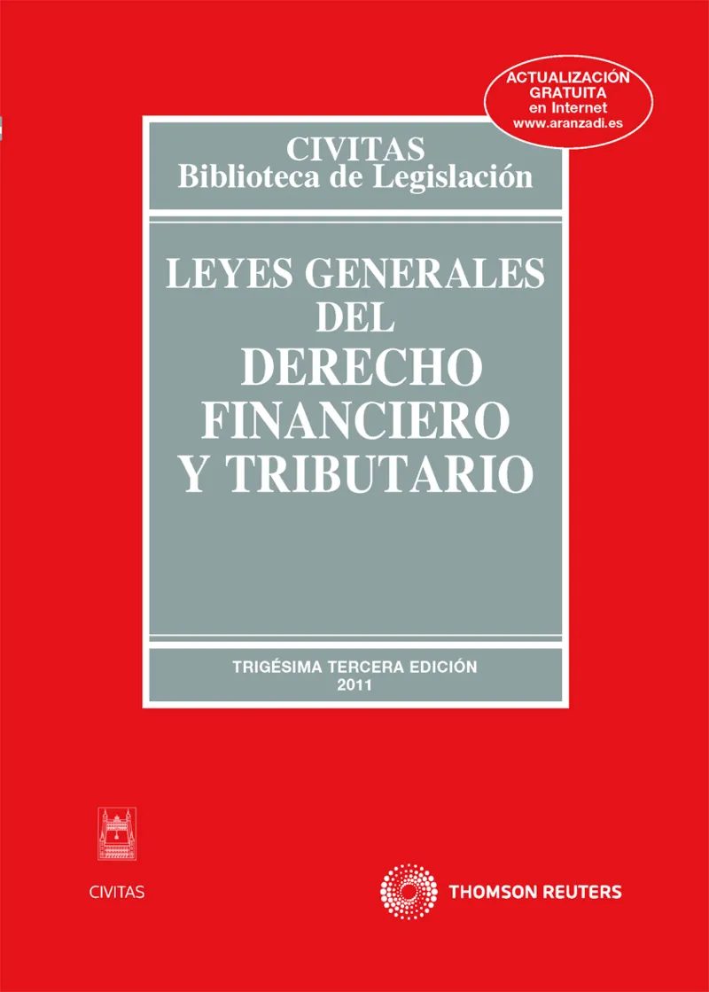LEYES GENERALES DEL DERECHO FINANCIERO Y TRIBUTARI