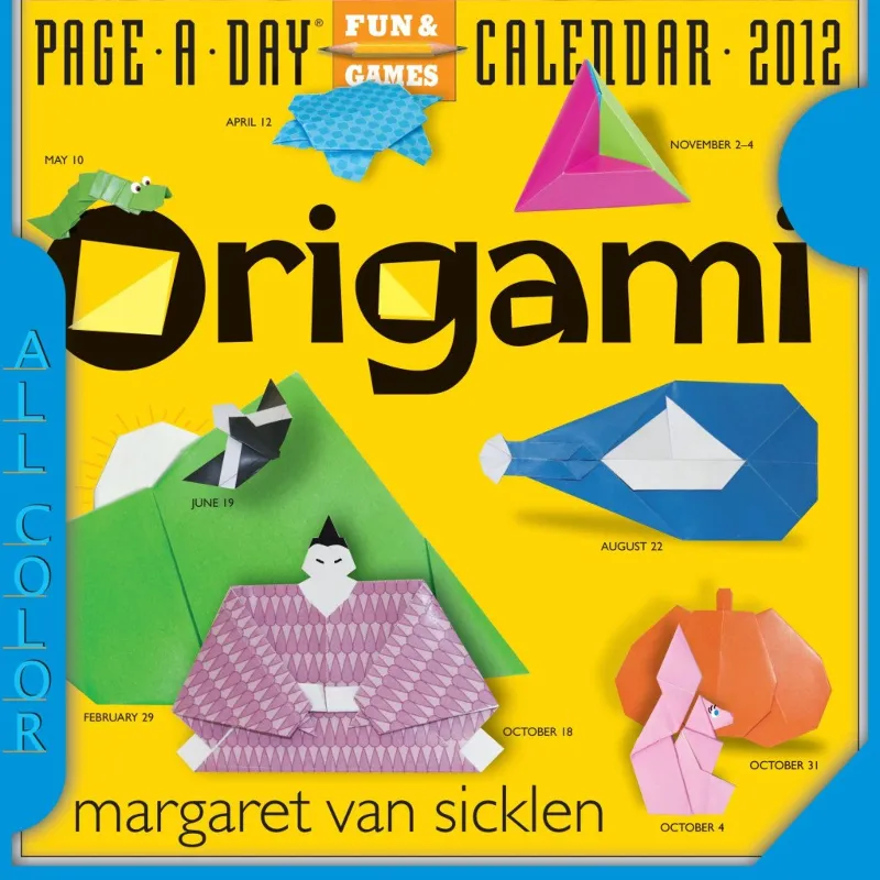 CALENDAR 2012 ORIGAMI -PAGE A DAY-