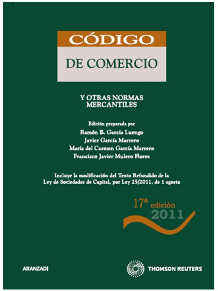 CODIGO DE COMERCIO 17º EDICION -2011-