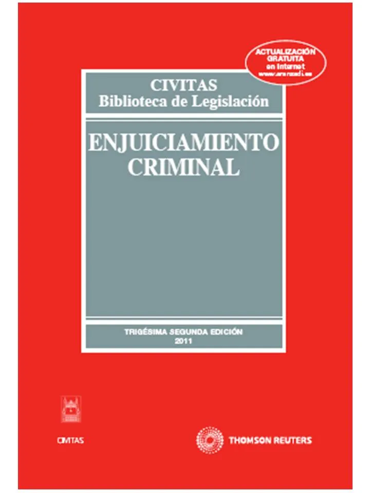 ENJUICIAMIENTO CRIMINAL -32\ EDICION- 2011