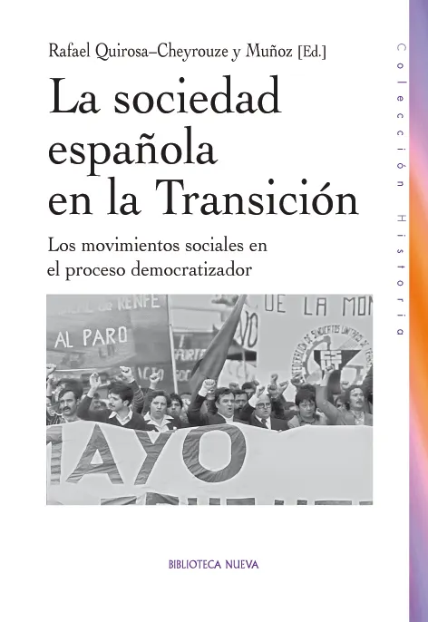 SOCIEDAD ESPAÑOLA EN LA TRANSICION,LA