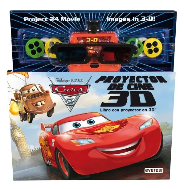 PROYECTIR DE CINE 3D CARS 2