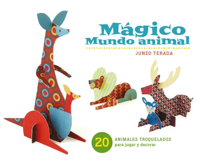 MAGICO MUNDO ANIMAL -20 ANIMLAES TROQUELADOS-