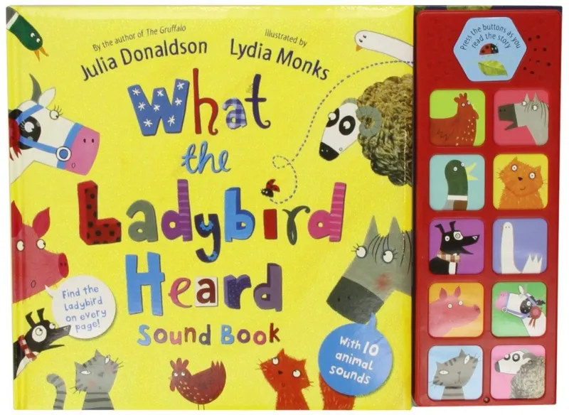 WHAT THE LADYBIRD HEARD -SOUND BOOK-