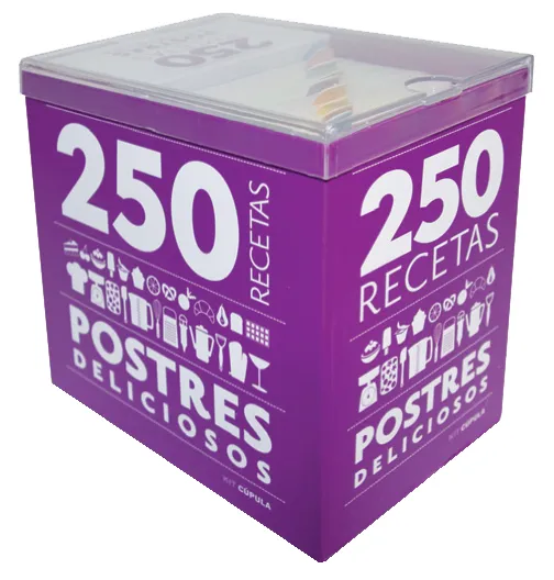 250 RECETAS POSTRES DELICIOSOS CAPSA