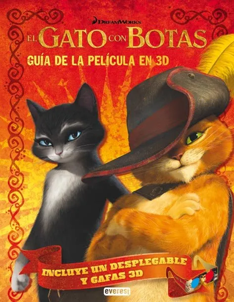 GATO CON BOTAS,EL -GUIA DE LA PELICULA EN 3D-