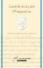 OBRAS POETICAS -AGUSTIN DE TEJADA PAEZ-