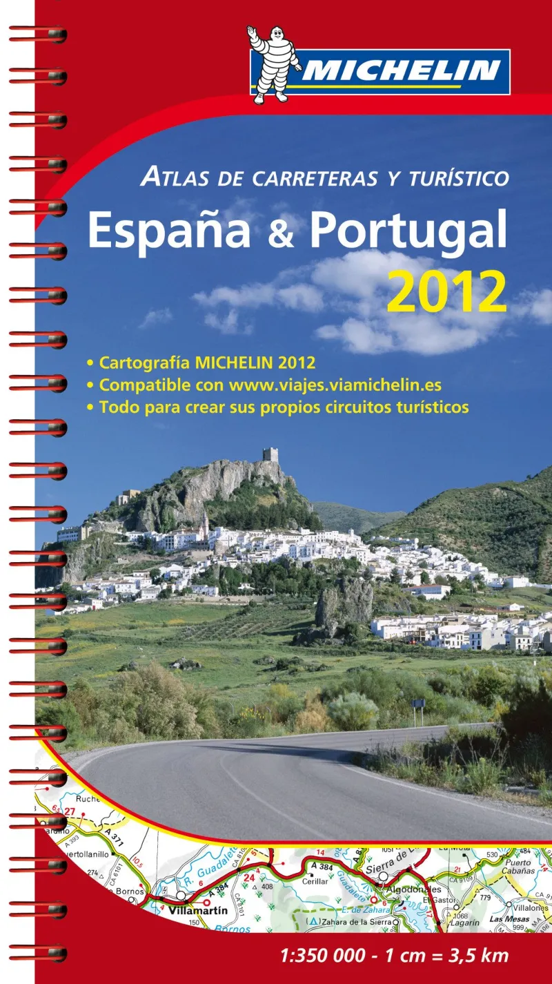 ESPAÑA Y PORTUGAL 2012 -ATLAS DE CARRETERAS -