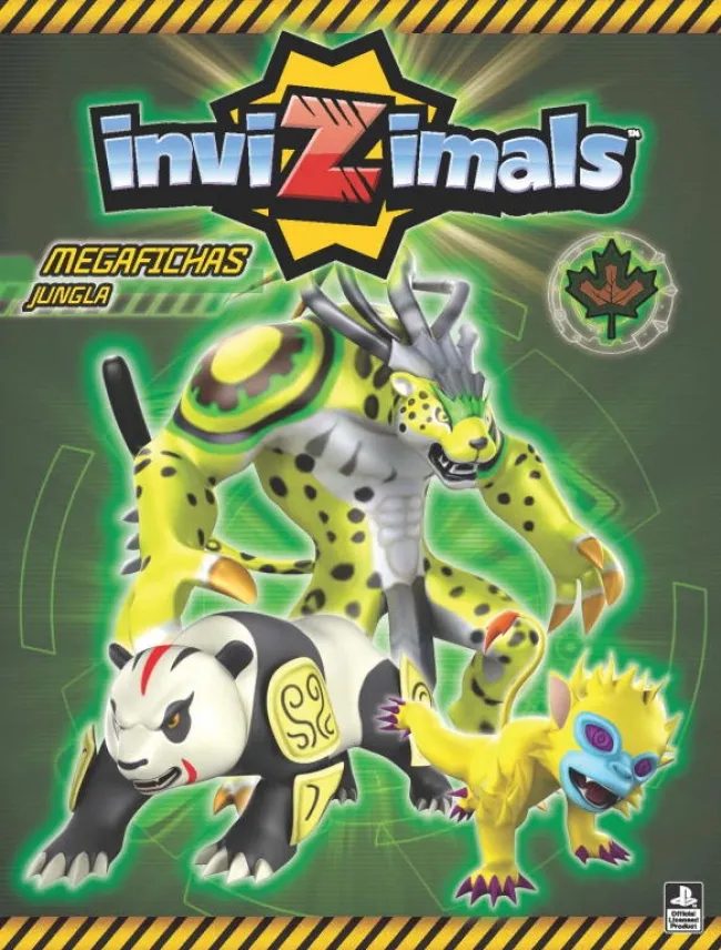 INVIZIMALS -MEGAFICHAS JUNGLA-