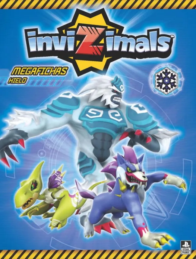 INVIZIMALS MEGAFICHAS HIELO