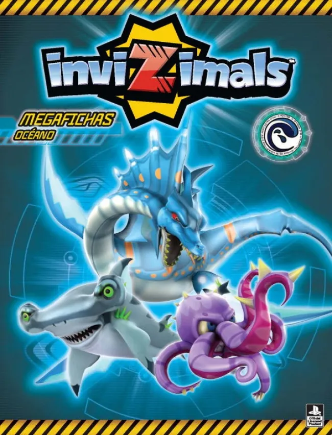 INVIZIMALS MEGAFICHAS OCEANO