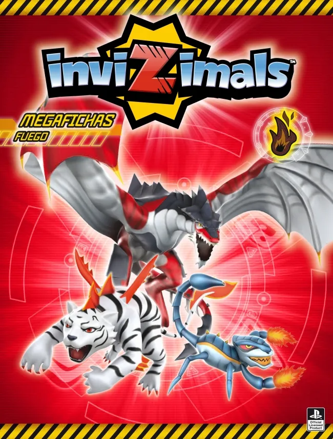 INVIZIMALS MEGAFIXAS FUEGO