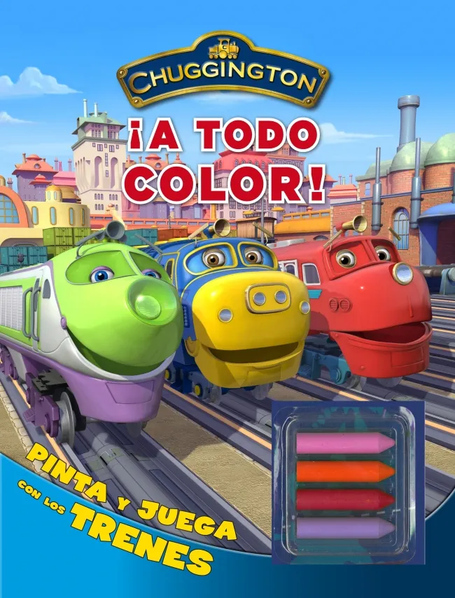 A TODO COLOR -CHUGGINGTON- PINTA Y JUEGA CON LOS