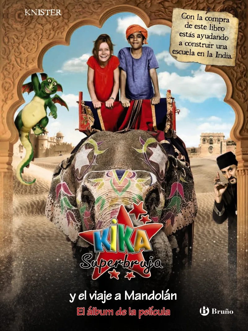 KIKA SUPERBRUJA Y EL VIAJE A MANDOLAN -ALBUM PELI-