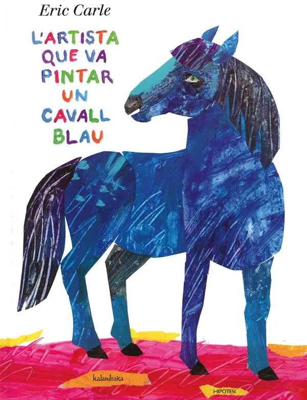 ARTISTA QUE VA PINTAR UN CAVALL BLAU,L'