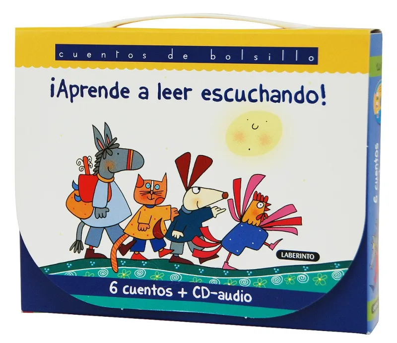 APRENDE A LEER ESCUCHANDO 6 CUENTOS + CD AUDIO