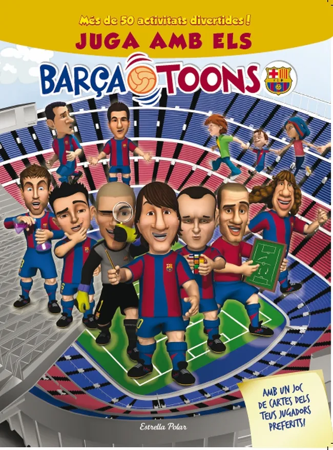 JUGA AMB ELS BARÇA TOONS -MES DE 50 ACTIVITATS