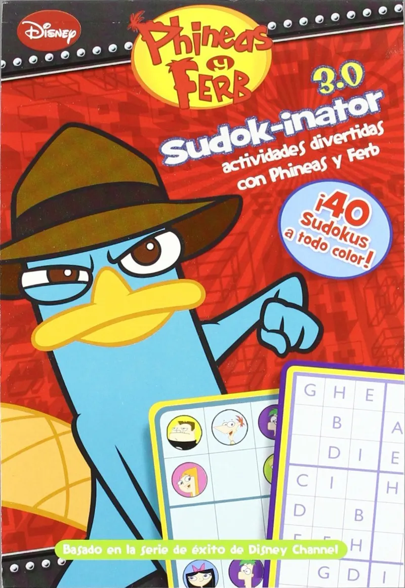 PHINEAS Y FERB SUDOK-INATOR ACTIVIDADES DIVERTIDAS