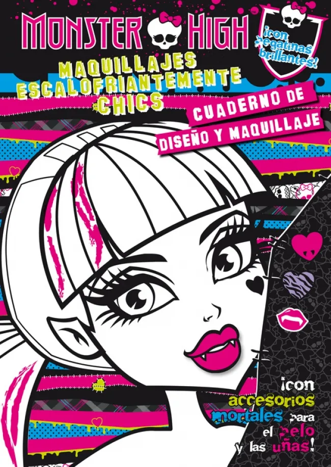 MONSTER HIGH -MAQUILLAJES ESCALOFRIANTEMENTE CHICS