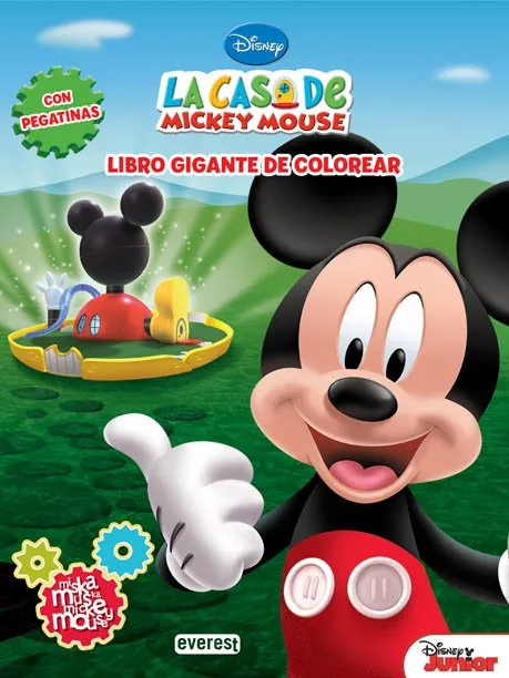 CASA DE MICKEY MOUSE -LIBRO PARA COLOREAR-