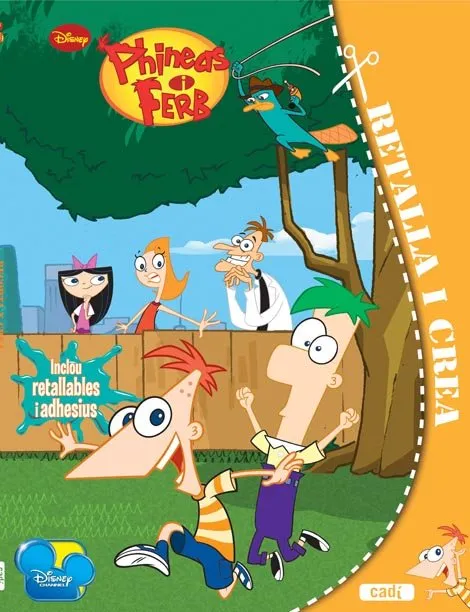 PHINEAS I FERB -RETALLA I CREA-