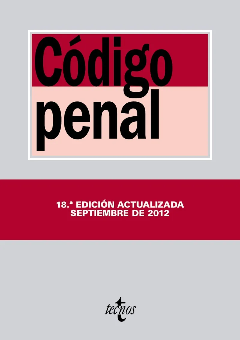 CODIGO PENAL -EDICIO SETEMBRE 2012-